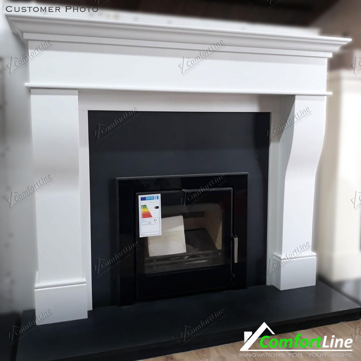 Vitae 9kw MultiFuel Inset Cassette Stove Comfortline in Carlow